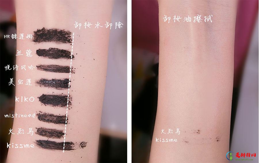 防水睫毛膏哪个牌子好用推荐 泼水实测8款防水睫毛膏排行